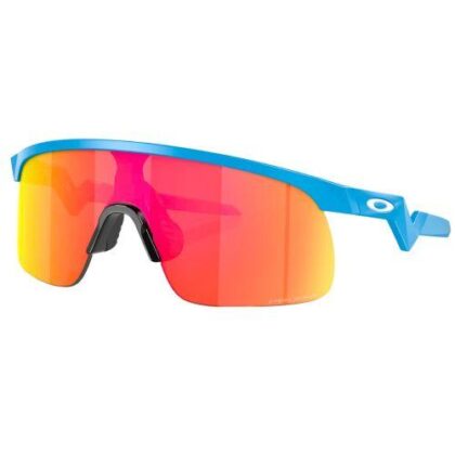 Oakley Youth Resistor Sky Blue Prizm Ruby Sunglasses