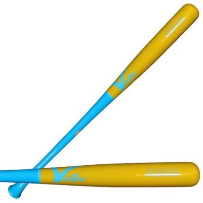 Victus JRODSHOW Typhoon Maple Wood Baseball Bat: CSTMJRODSHOW-BLUYLW