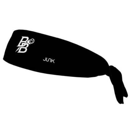 JUNK BB Black/White Flex Tie Headband