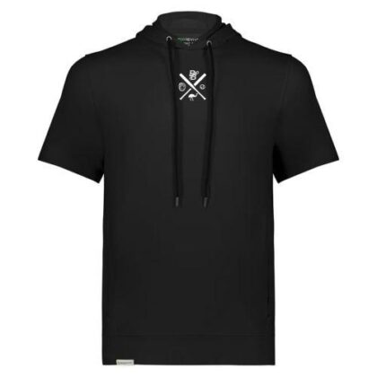Power Alley Black Youth Short Sleeve Hoodie