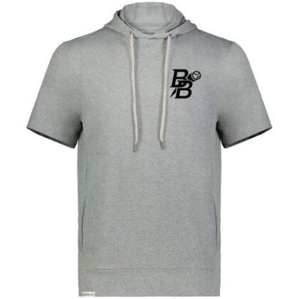 Power Alley Grey Youth Short Sleeve Hoodie