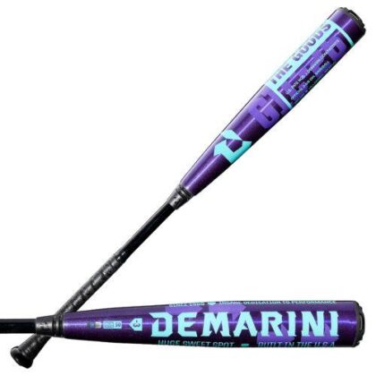 2026 DeMarini The Goods "Royal Purple" BBCOR Baseball Bat: WBD2634010